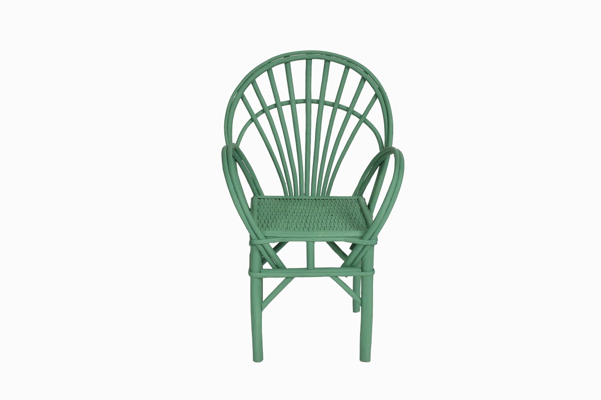 green plastic garden chairs b and m